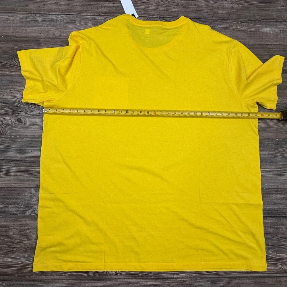 Polo Ralph Lauren Mens Size 4XLT T-Shirt Yellow Pocket Short Sleeve NWT